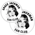 FANCLUB BADGE + STICKER SET